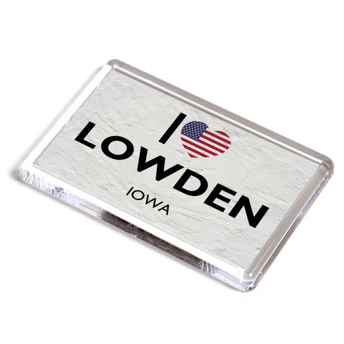 Fridge magnet love lowden - i,