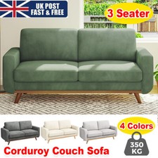 Seater modern corduroy sofa - 3,