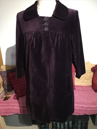 Atmosphere velvet coat - coat, 12