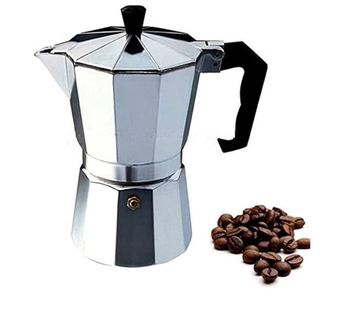 Aluminium stovetop moka pot - stovetop,