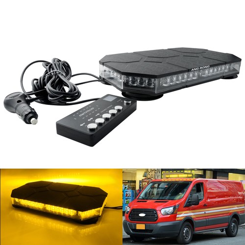 Amber led recovery lightbar - amber,