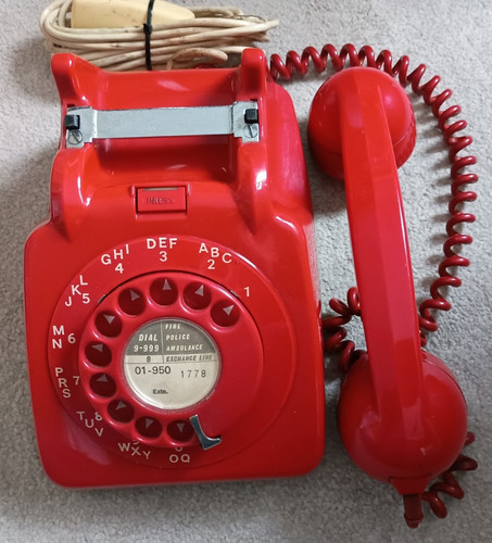 Vintage 1960 gpo - vintage, red