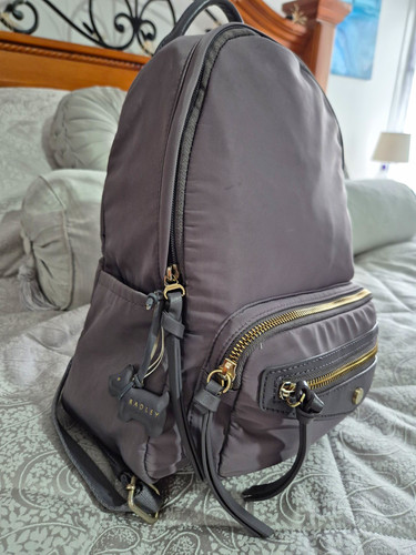 Radley grey soft daypack - radley,
