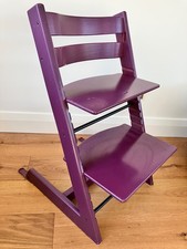 stokke tripp trapp high chair from toddler to adult in heather mauve 