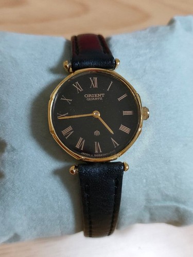 Orient watch black dial - orient,