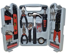Drux Tool set 129 pcs Complete home hand garage DIY kit box bike repair bicycle