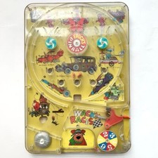 Wacky Races Japanese Vintage Pinball Pachinko machine 38cm×26cm Rare Muttley #2