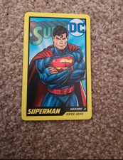 Collectable Arcade Coin Pusher Card - DC Comics - Superman Series 2