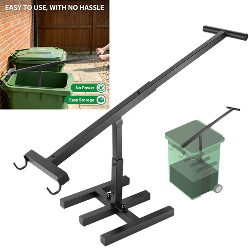 Wheelie bin compactor - bin, rubbish