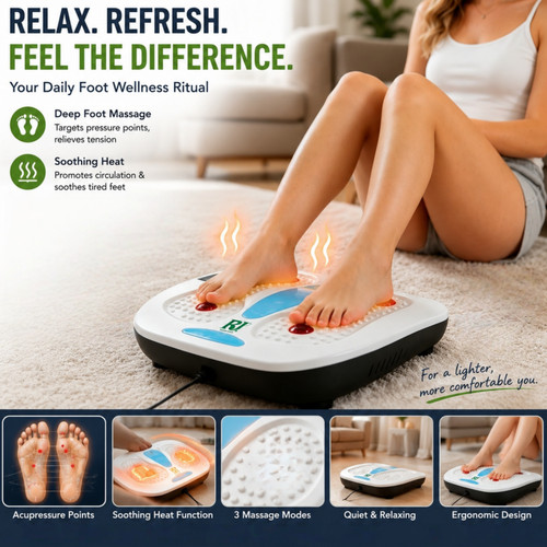 Foot leg vibration - leg, blood