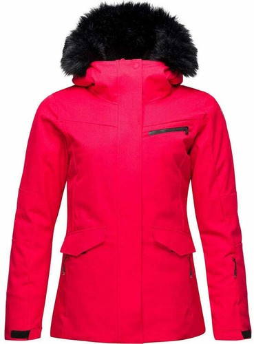 Rossignol ski jacket parka red - parka,