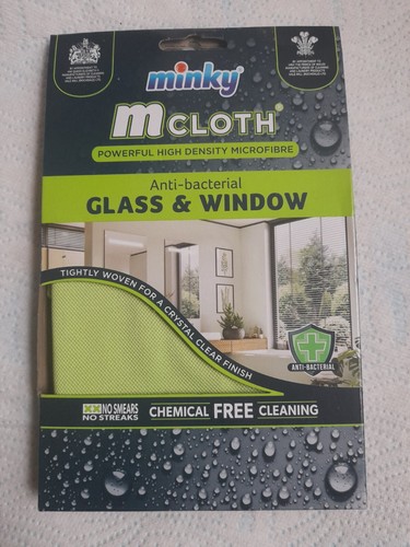 Minky cloth glass and window - m,