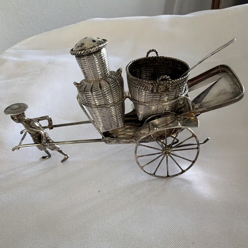 Asian rickshaw figural - figural, &