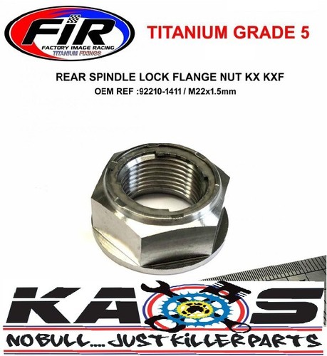 Titanium rear wheel - titanium,