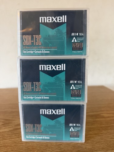 Maxell sdx t3c media tape - maxell,