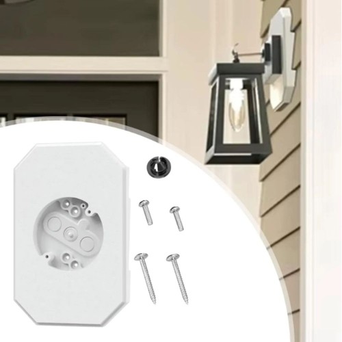 Siding light mounting - siding,