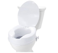 Raised Toilet Seat, 4" Height