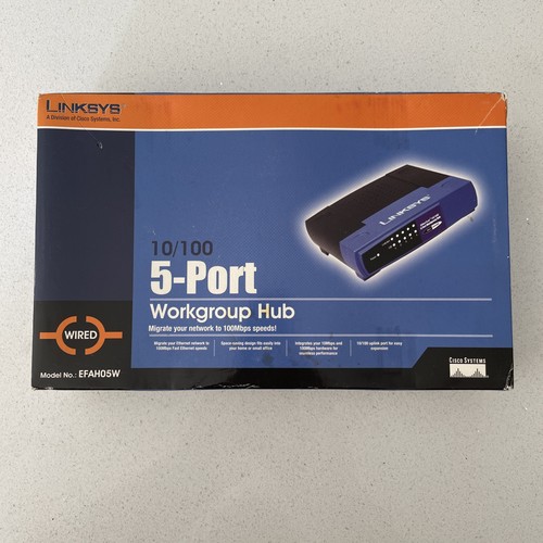 Linksys port workgroup hub - 5-port,