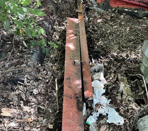 Rsj steel channel - channel, red