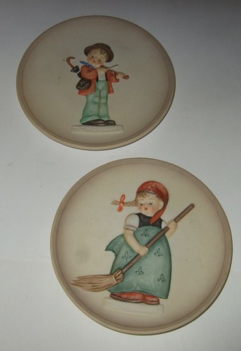 Vintage hummel plates - vintage,