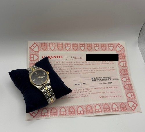 Tudor prince gold steel two - prince,
