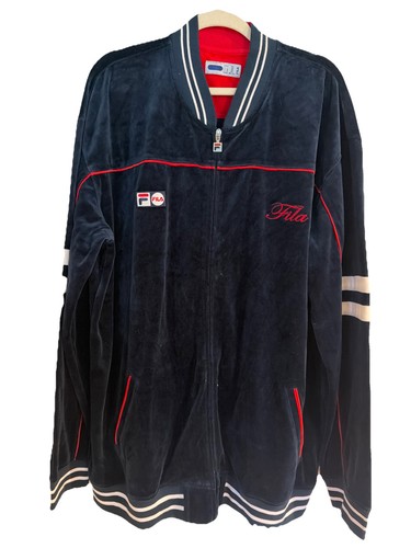 Vintage fila velour track - fila,