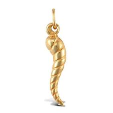 9ct Gold Horn of Life Pendant  9ct Yellow Gold Charm Horn of Plenty Charm Gift