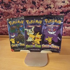 x3 Pokémon TCG Trick Or Trade 2024 2023 2022 BOOster Pack Halloween New & Sealed