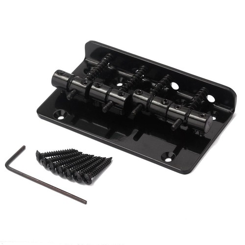 Black metal fixed 4string - metal,