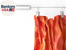 Wire curtain hanging system - curtain,