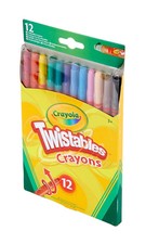 NEW CRAYOLA Twistables Colouring Crayons Multicolour 12 Count (Pack of 1)