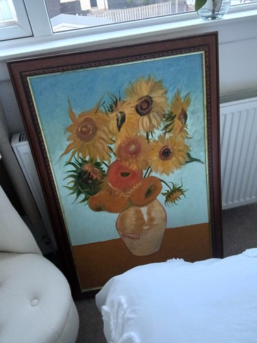 Sunflower oil canvas van gogh - sunflower,