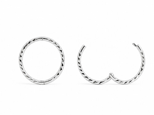 Sterling silver 925 hinged - sterling,