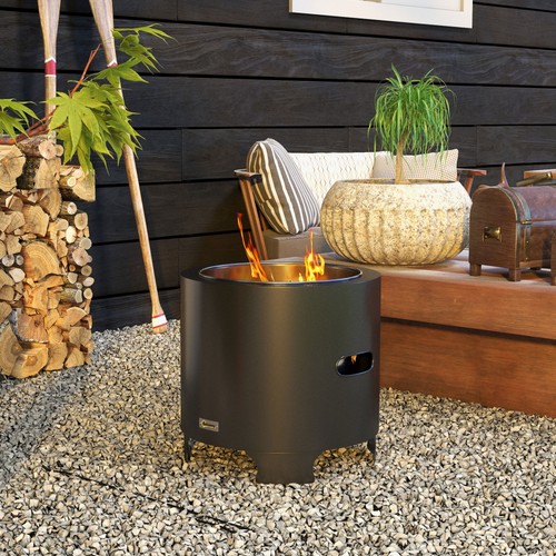 Smokeless fire pit 45cm - smokeless,