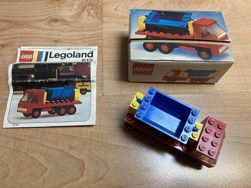 Vintage lego 612 tipper truck - lego,