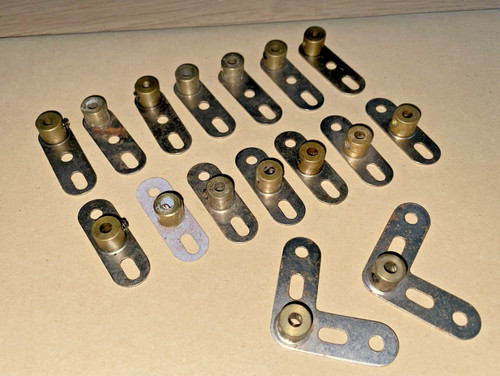 Meccano parts cranks x 7 - parts, no:62