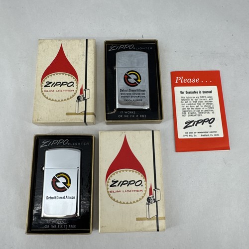 Pair 1975 zippo - 1975,