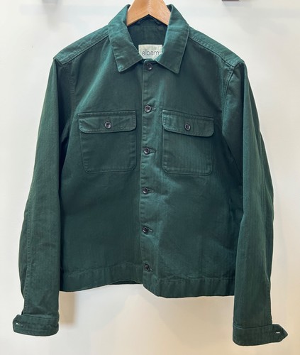 Albam buttoned trucker - buttoned,
