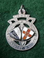 1949 Irish Silver Hallmarked Connaught Vs Ulster Long Jump Medal.