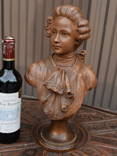 Antique belgian terracotta