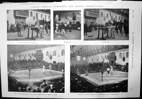 Old print public schools - old,
