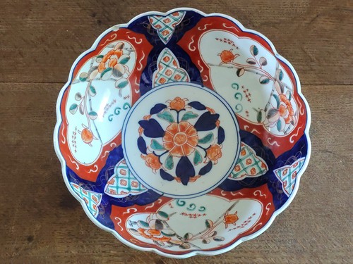 Antique japanese imari bowl - antique,