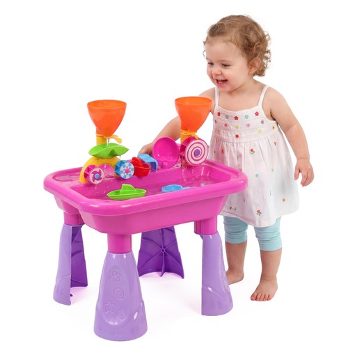 Sand and water table garden - sand,