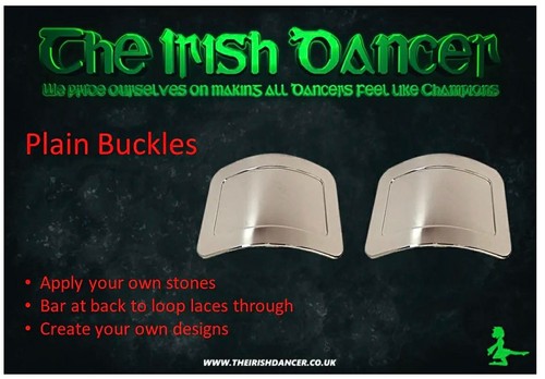 Plain shoe buckles suitable - shoe,