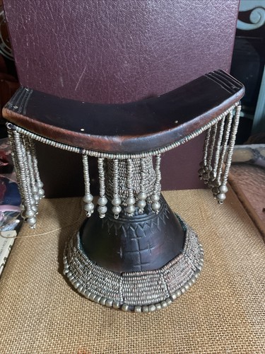 Vintage ethiopian headrest - vintage,