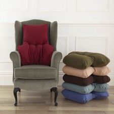 Chair Back Support Cushion Comfortable Lumbar support in a choice of colours 