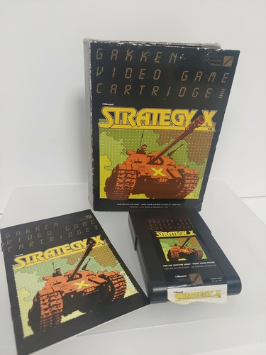 Boxed strategy atari - x, 2600