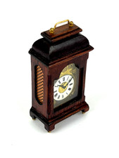 Dennis Jenvey Mantel Clock Doll House Artisan 1/12 Miniature 1985 IGMA