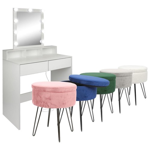 2pc wooden dressing table - 2pc,