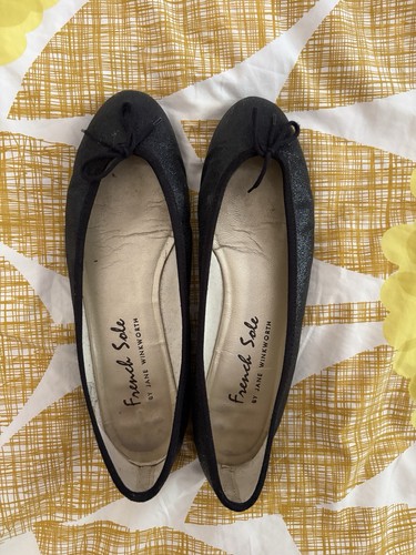French sole ballet pumps size - french,